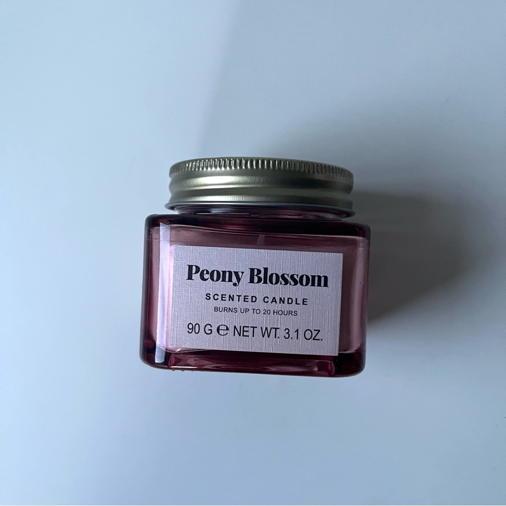 Peony Blossom Scented Candle